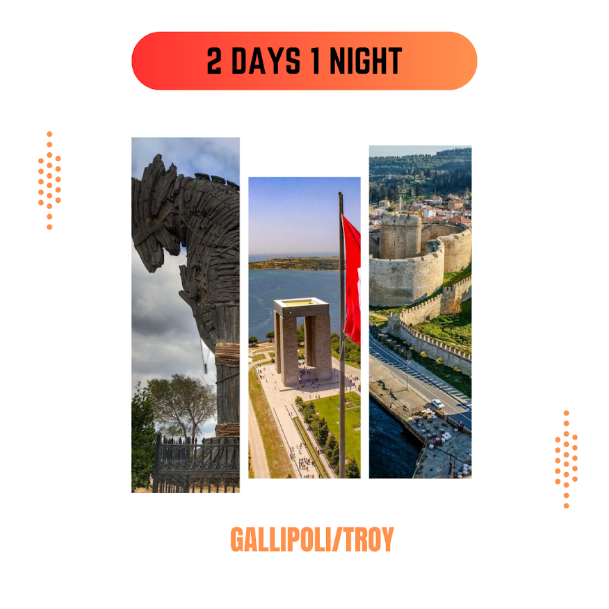 1 night 2 days / Gallipoli & Troy